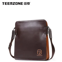 Brand Handbag Teemzone Men’s Messenger Bag Men Casual Shoulder Bag Genuine Leather Fashion Crossbody Bag Briefcase Free Shipping