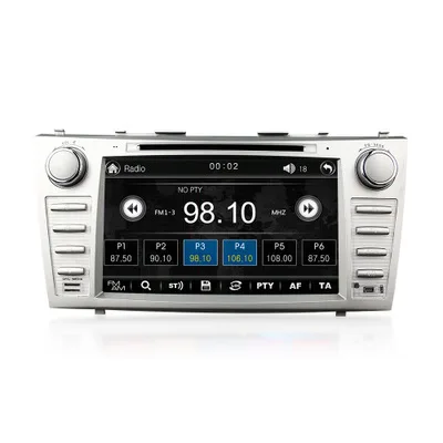 Best Eunavi 8 inch Car DVD Player GPS Navigation For Toyota Camry 2007 2008 2009 2010 2011 BT Steering wheel control 2