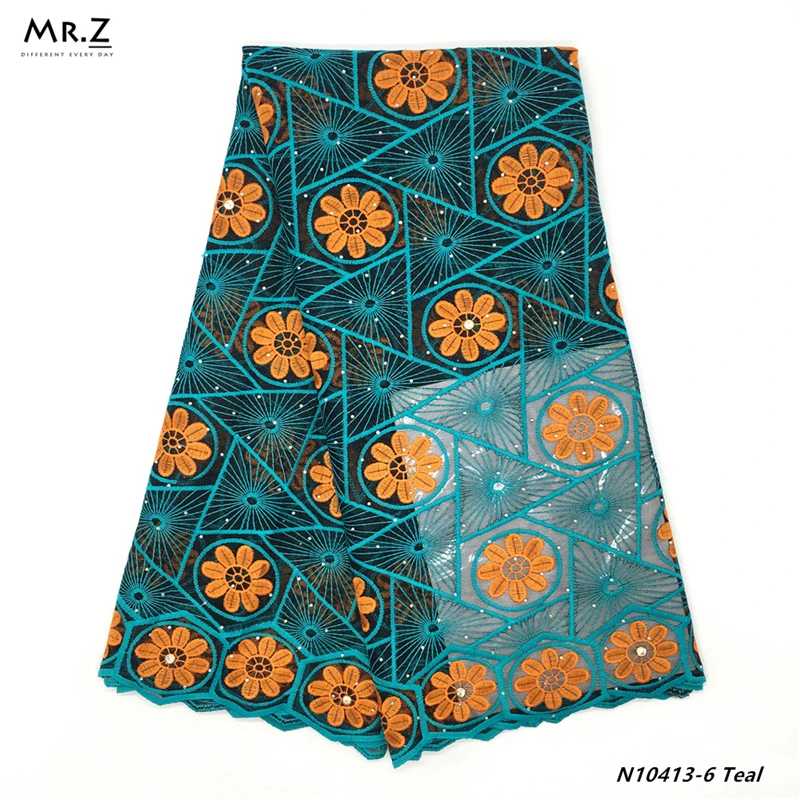 

Mr.Z Embroidered African French Lace 2019 High Quality Nigerian Lace Fabric Dubai Tulle French Lace Material Fabric With Stones