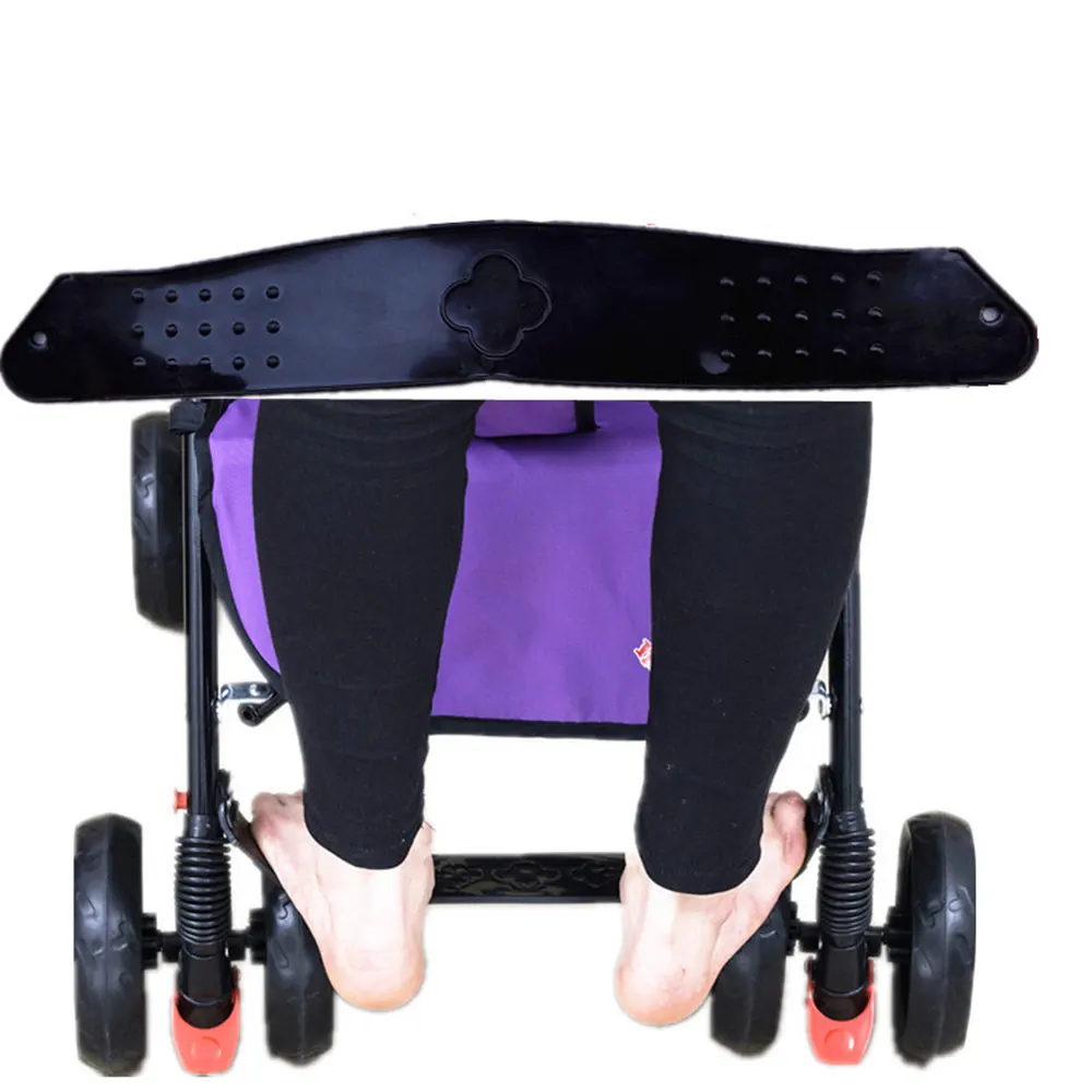 Коляска Подножка педаль подставка для ног Детская подножка пластиковая черная коляска Аксессуары Детская коляска Нескользящая детская