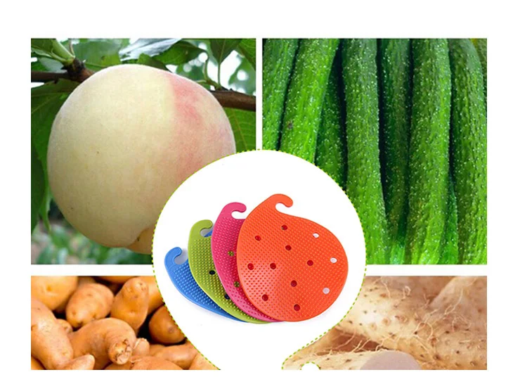 ZORASUN овощные щетки многофункциональные приспособления для фруктов и овощей легкая Чистящая Щетка Кухонные гаджеты аксессуары