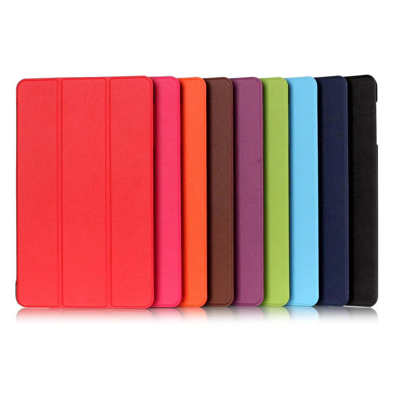

Ultra Slim Folio Leather Stand Tablet Case Cover For Huawei MediaPad T3 7.0 BG2-W09 7" For Honor Play Pad 2 7.0