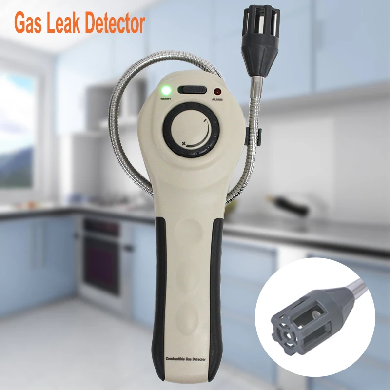 

Portable Handheld Combustible Gas Leak Detector methane propane gas tester meter coalgas LPG alarm Device Gas Analyzer Monitor