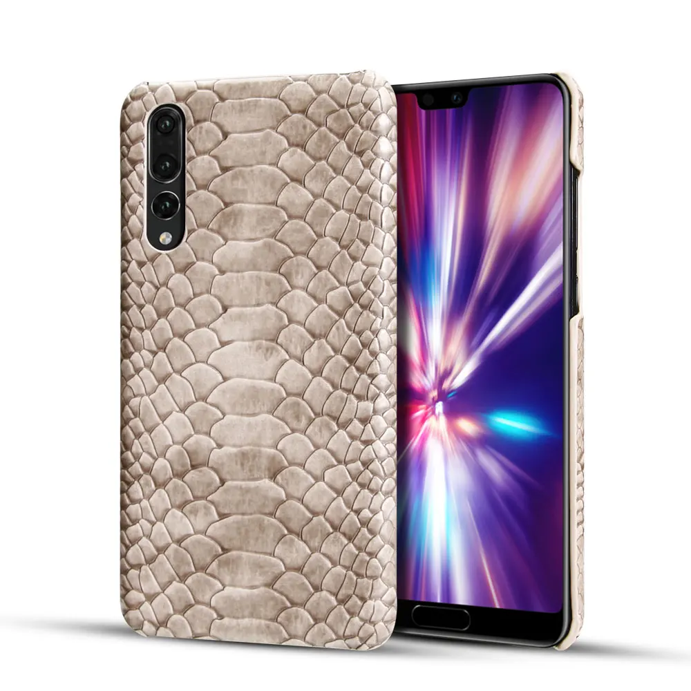

High Quality Snake leather Case Cover For Huawei P20Pro PC Case Perfect For Huawei P20 P20Pro Phone Cover Case For P20