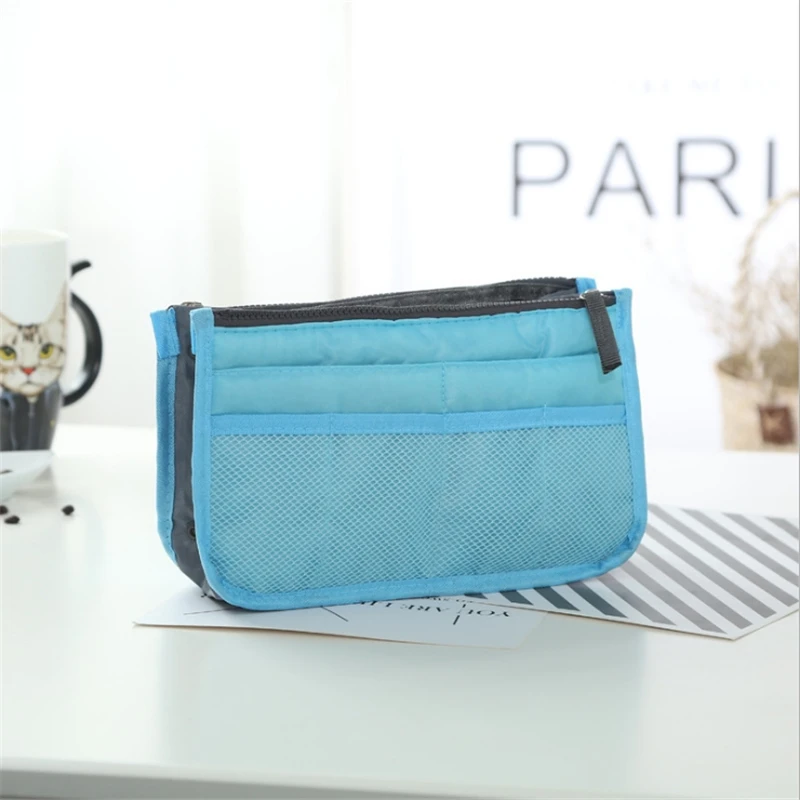 Women's Cosmetic Bag Travel Insert Organizer Toiletry Make Up Case Ladies Wash Storage Bag Portable Beauty Pouch Female Tote