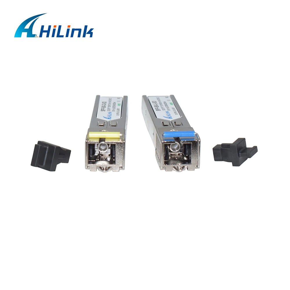 1,25 г BiDi SFP 3 км 1310 нм/1550 нм 1000 база WDM SFP LC/SC опционально - Цвет: SC Connector