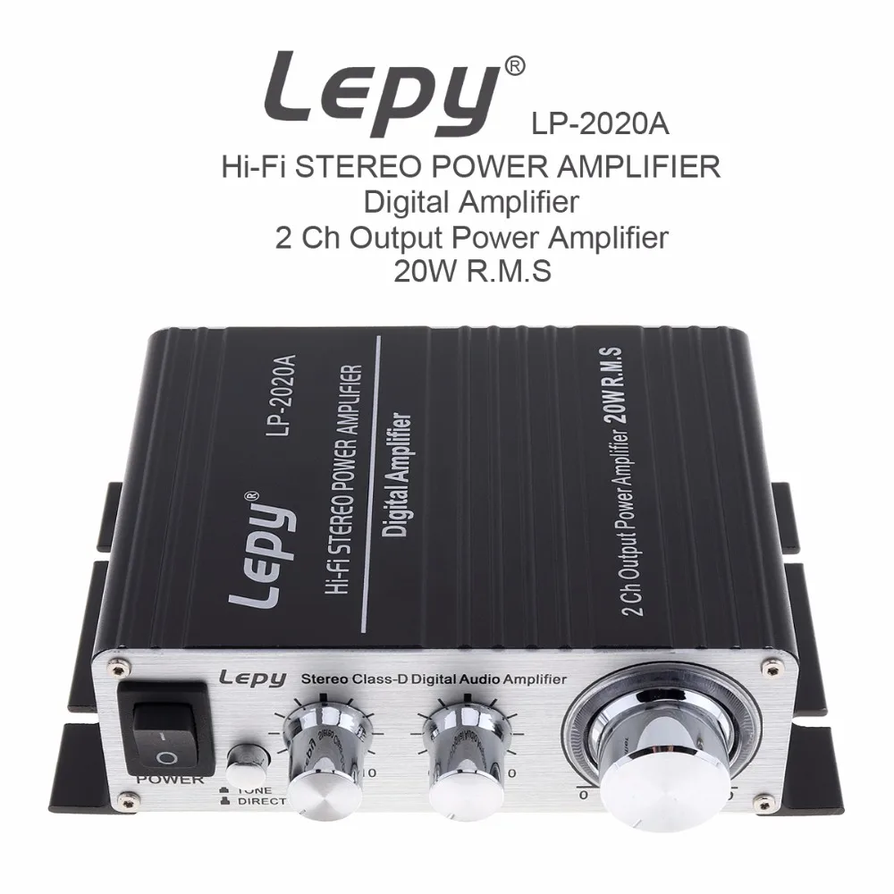 LEPY LP-2020A Hi-Fi Цифровой стерео усилитель 2CH стерео класса D аудио усилитель мощности с защитой от перегрузки по току