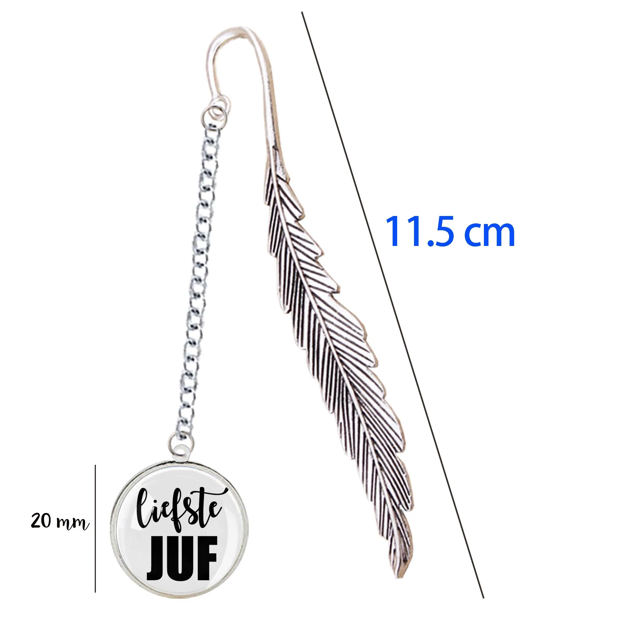 Новый VOOR DE Liefste Juf leukste Meester глас Marque страниц Закладка для книги перстень bedankt juf