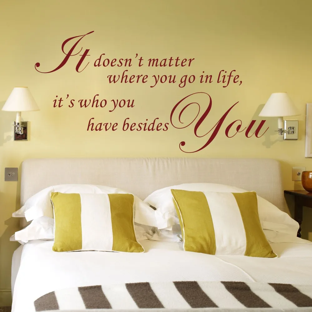 Yang Anda Memiliki Selain Romantis Cinta Vinyl Dinding Lettering