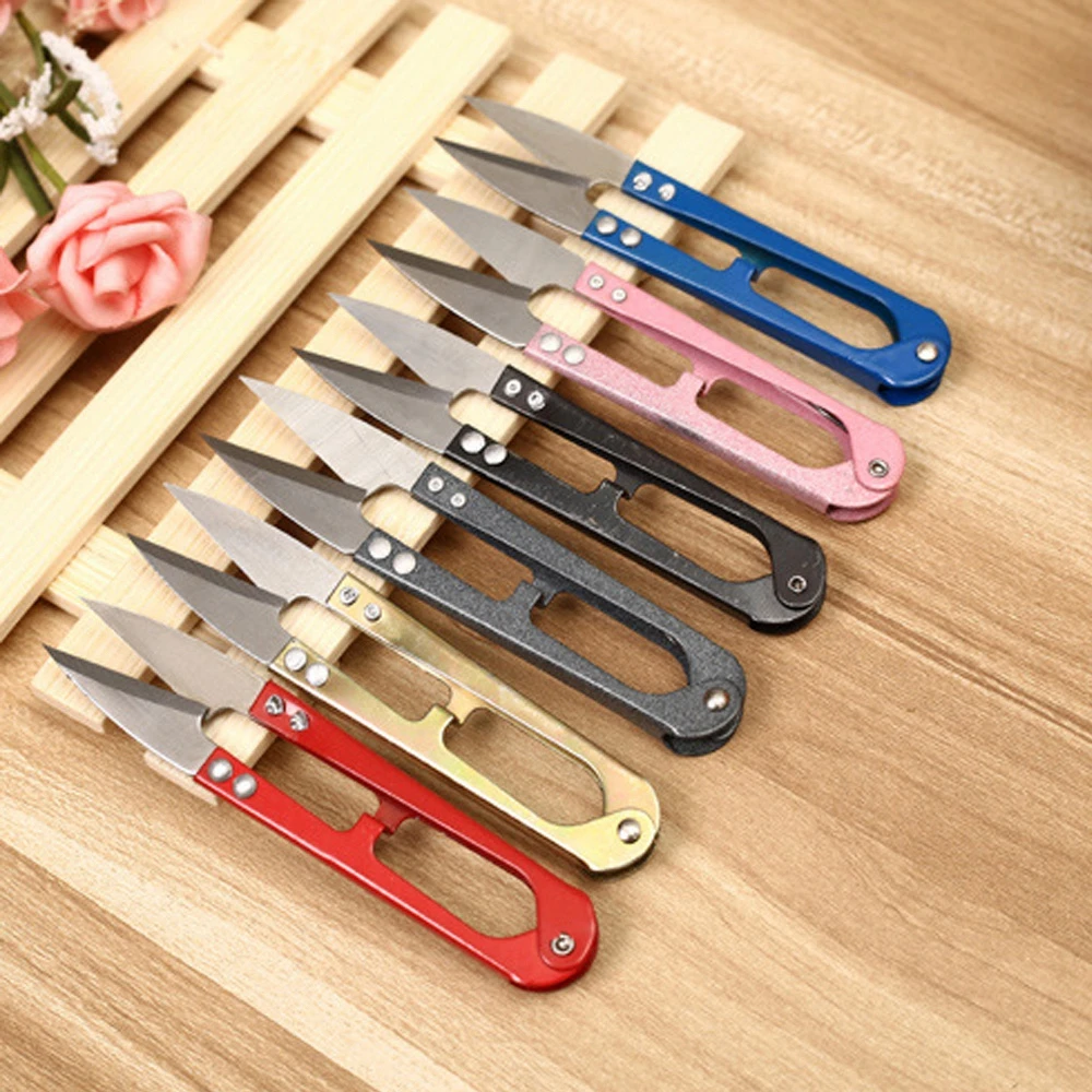 1Pcs x Sewing Scissors DIY Women Snip Tools Cutter Fishing Line Nipper