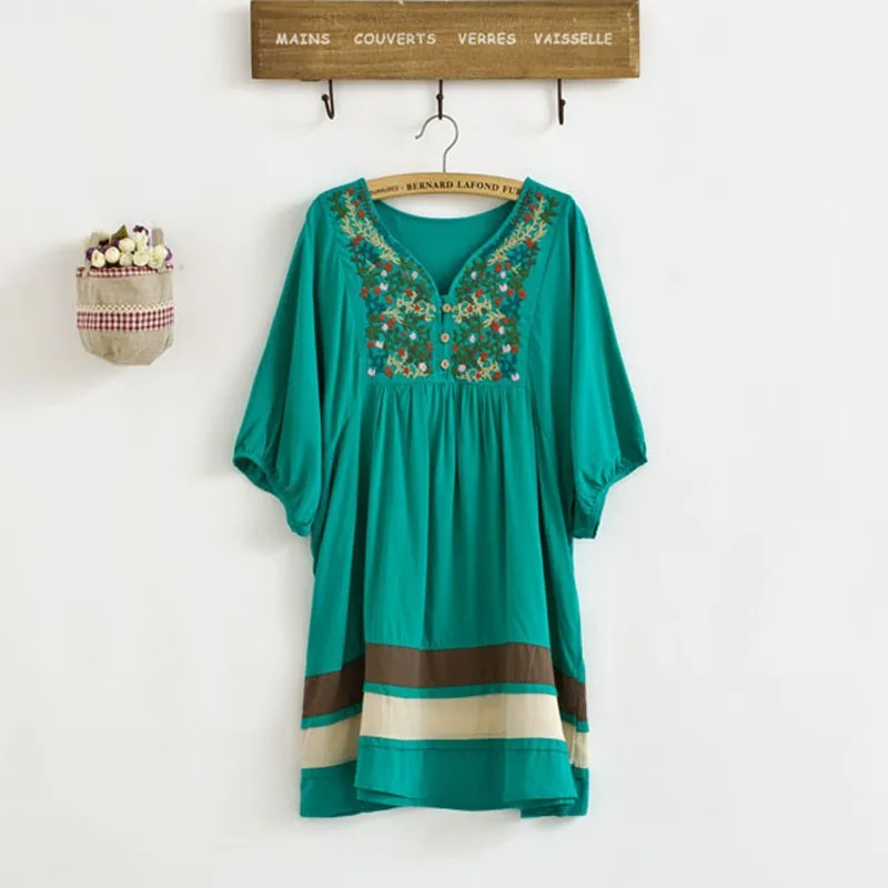 -New-Maternity-Dresses-Blouses-Shirts-Clothing-Pregnant-Dress-Top-Clothes-For-Pregnant-Women-Plus-Size (4)