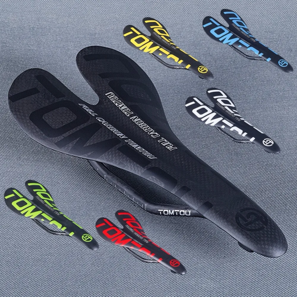 95g Bicycle Carbon Saddle Parts Cycling Bike Saddles For MTB Road Fold Bike