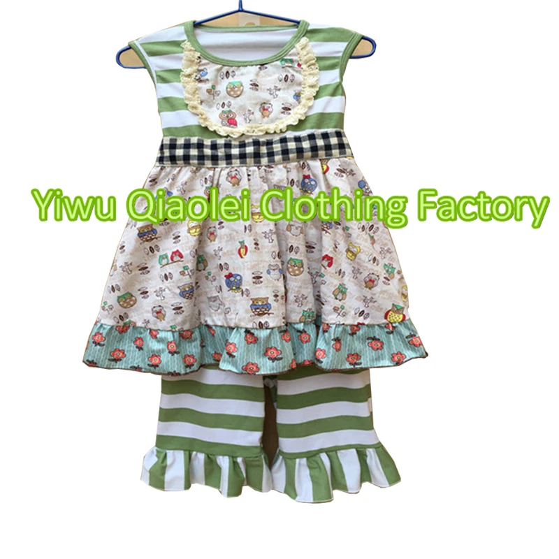 Wholesale children clothing summer baby girl clothes hot sale kids