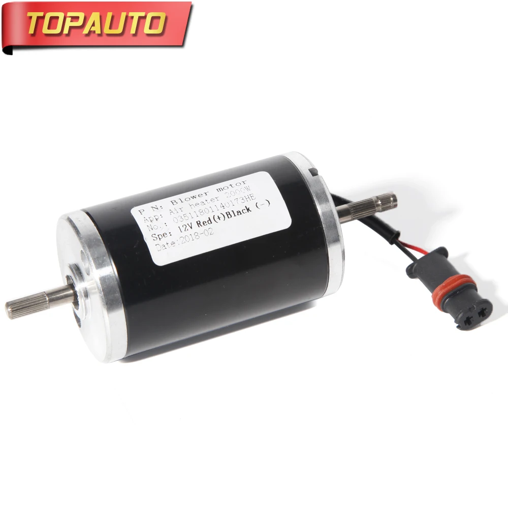 Price TopAuto 12V 24V Electric Motor For Eberspacher D2 Air Diesel Parking Heater Replacement Combustion Truck Car Accessories