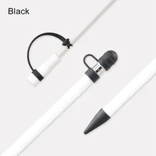 Мягкий силиконовый для Apple Pencil cap Holder/колпачок для наконечника/Cable Adapter Tether для iPad Pro Pencil Anti-lost cap Holder Прямая поставка