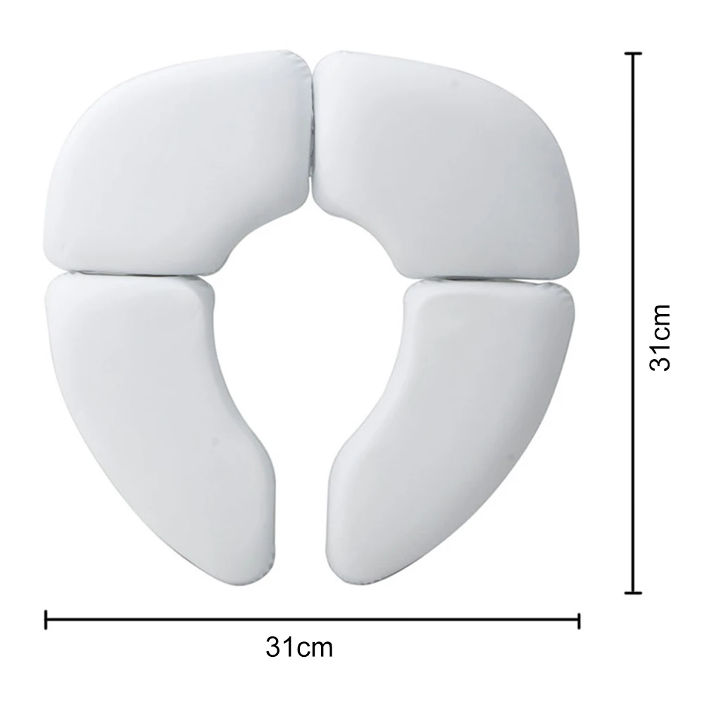 Kids Potty Seat Cushion Foldable Soilet Seat Baby Toddler Travel Folding Padded Potty Seat Cushion Toilet Training