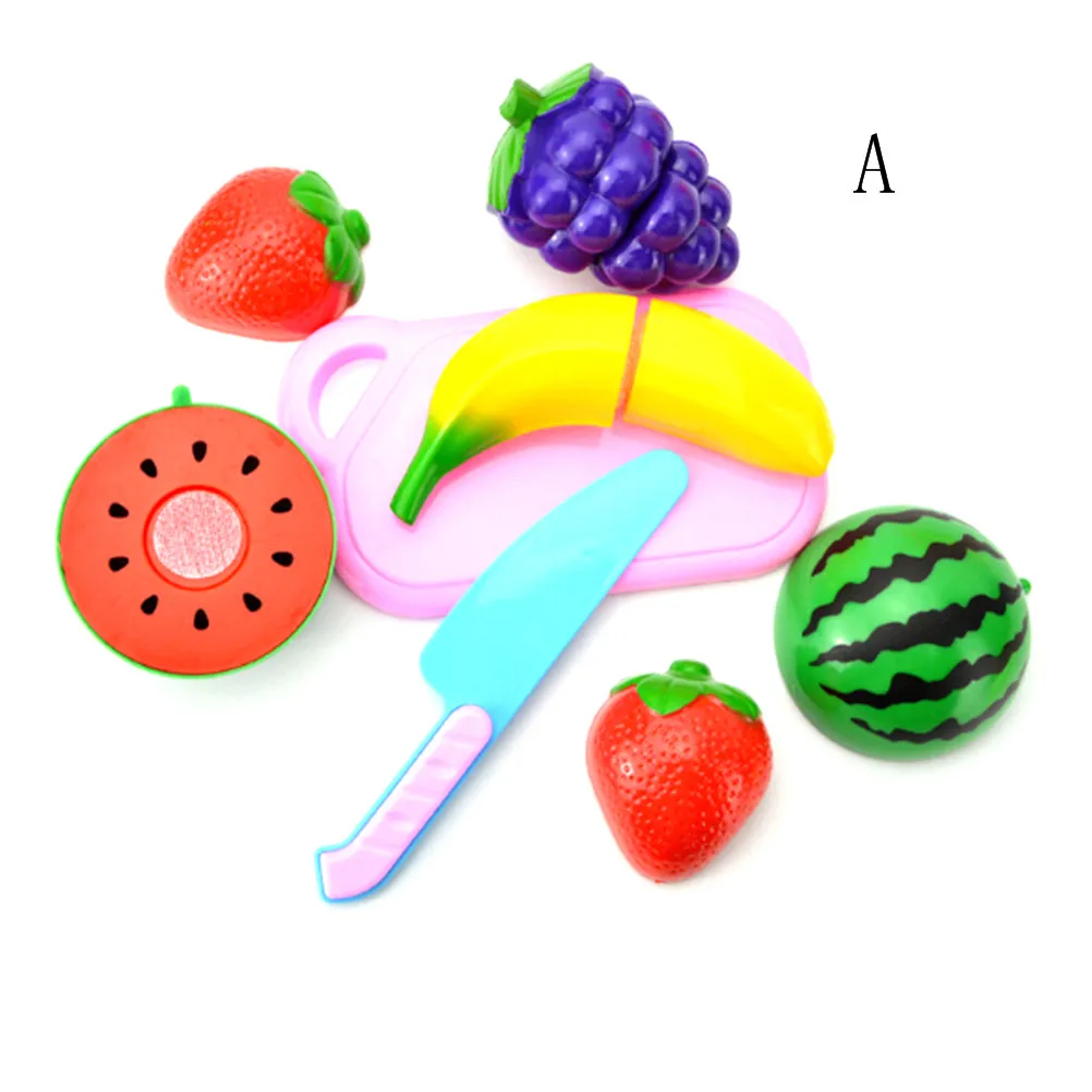fruit slice toy set