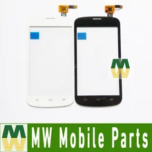1 Шт./лот Высокое Качество Для ZTE V829 Сенсорным Экраном Дигитайзер Черный Белый Цвет