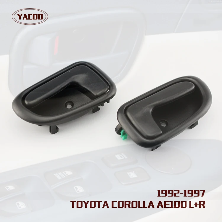 1ペア内装ドアハンドル用toyotaカローラae100 1993-1997 - AliExpress