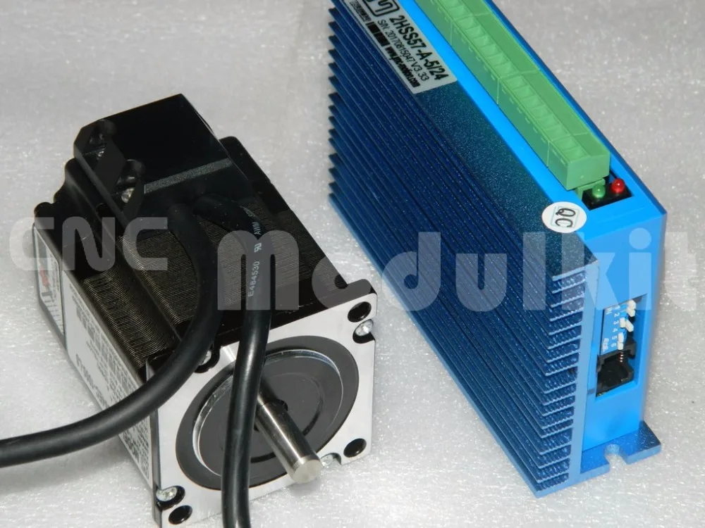 

Hybrid Partial Closed Loop Easy Stepper Motor Servo KIT 2 Phase JMC Drive 2HSS57+57J1854EC-1000 Motor 0.9NM Encoder CNC MODULKIT