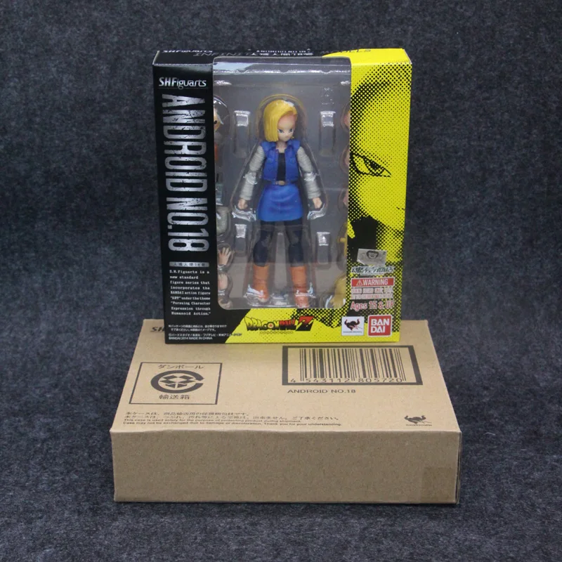 

Anime Dragon ball Z Android No. 18 BJD Dragonball Action figure Toys 14cm