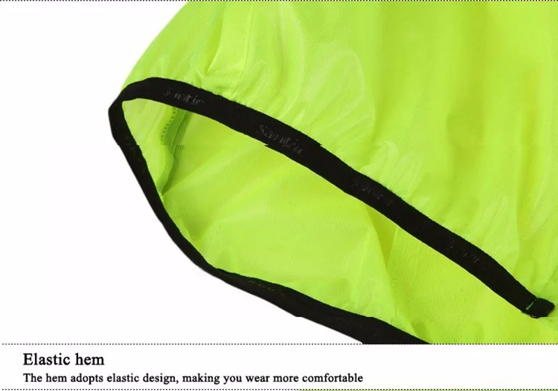 Santic Apple Green Light Велоспорт ветрозащитный плащ куртка для мужчин водонепроницаемый открытый MTB Велоспорт Джерси велосипедная куртка MC07008V