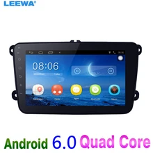 8inch Ultra Slim Android 6.0 Quad Core Car Media Player With GPS Navi Radio For VW Golf 5/6/Polo/Passat/Jetta/Tiguan/Touran