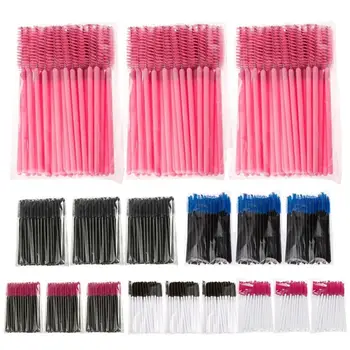 

150PCS Disposable Eyelash Brush Mascara Wands Applicator Spoolers Makeup