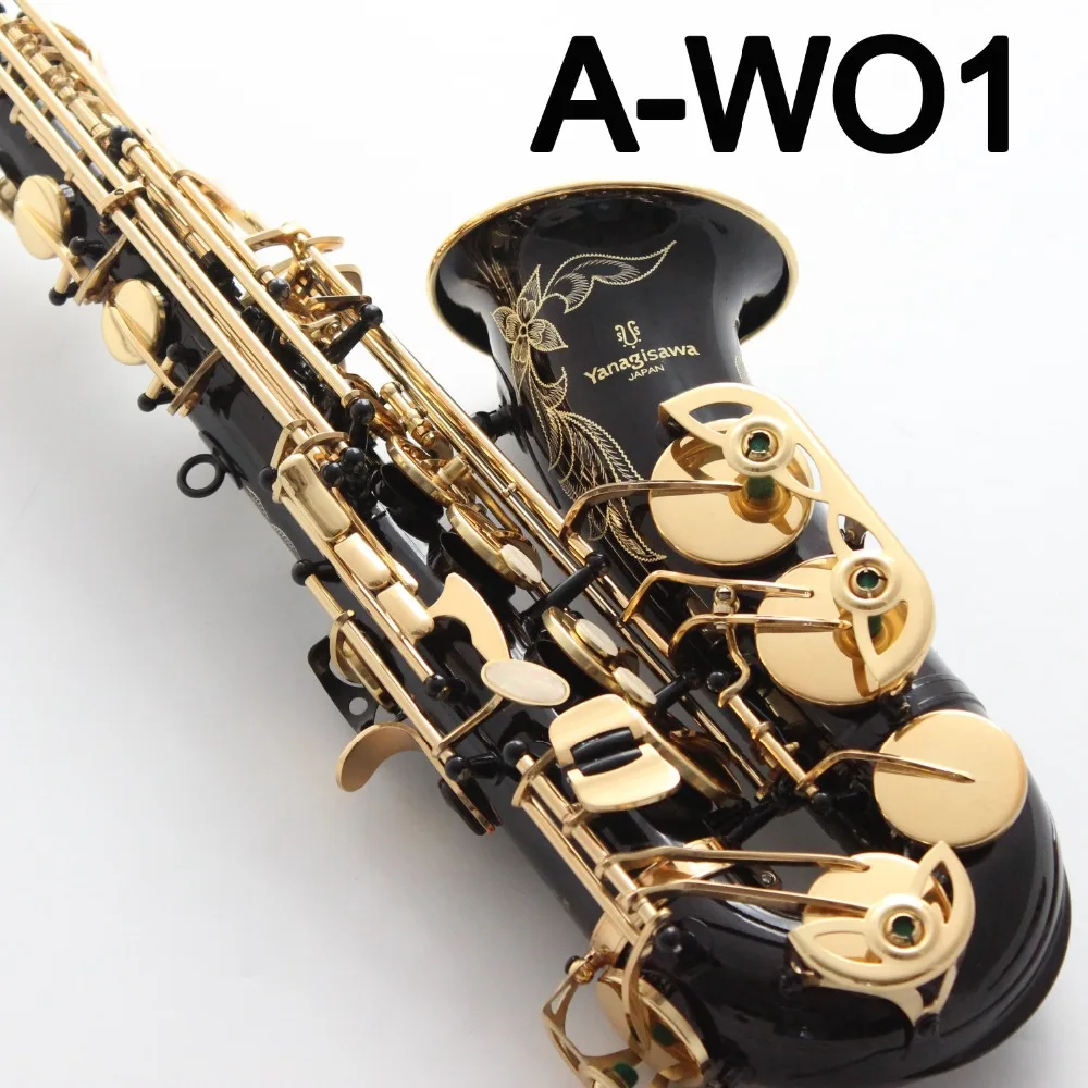 Brand New YANAGISAWA Alto Saxophone A WO1 Black Lacquer Professional
