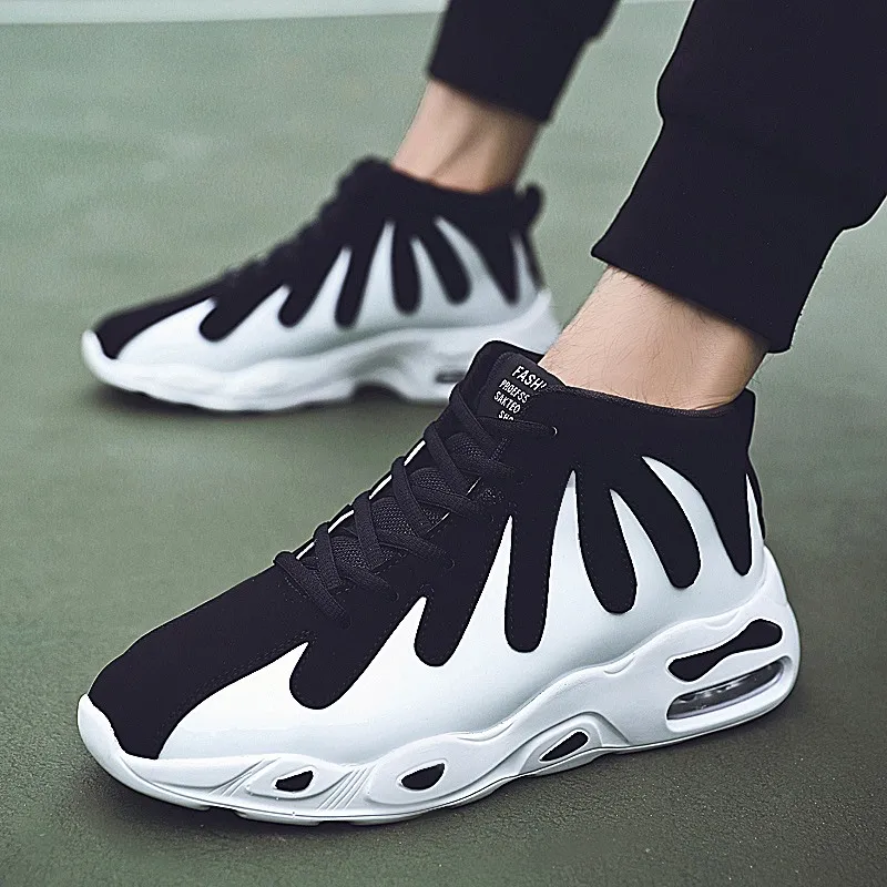 2018 hombres zapatos de Baloncesto al aire libre Zapatillas de suela alta de deporte Atlético Mans Zapatos Zapatillas de Baloncesto k3