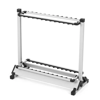 

12/24 Rod Rack Fishing Rod Holder Lightweight Aluminum Alloy Fishing Rod Fishing Pole Stand Shelf Mount Fishing Tackle Holder