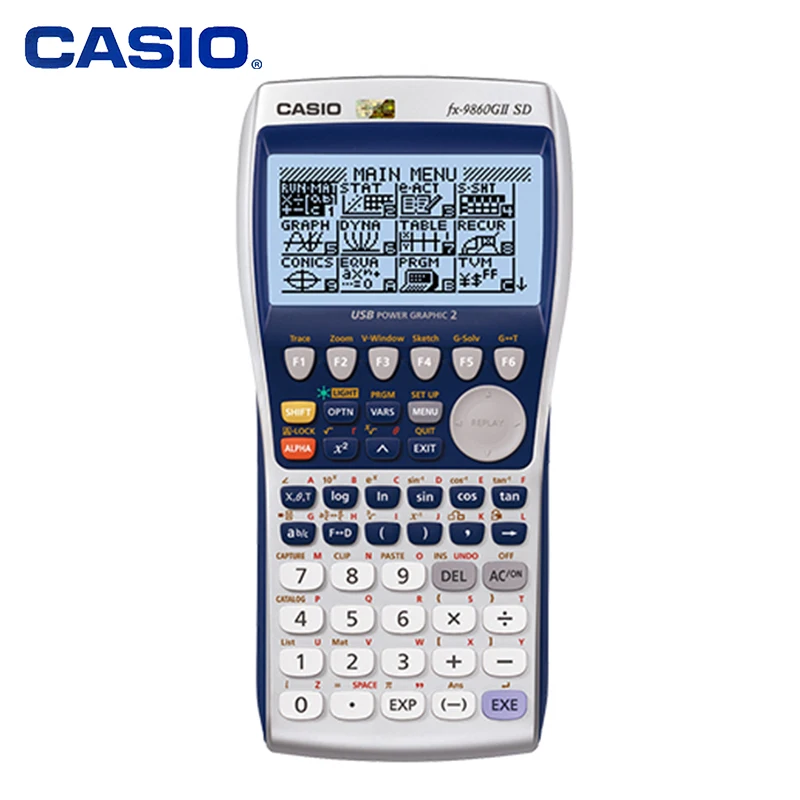 Casio FX 9860GII SD Graphic Engineering Survey Programming Calculator