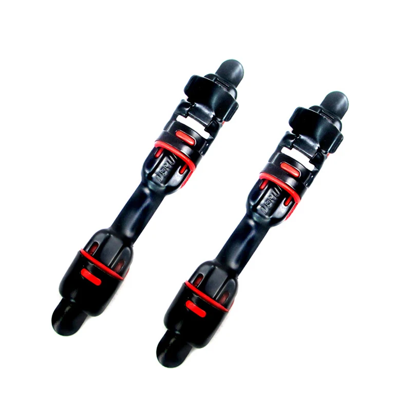 2PCS Black Clip Flipped Fishing Reel Seat for Raft Ice Fishing Spinning