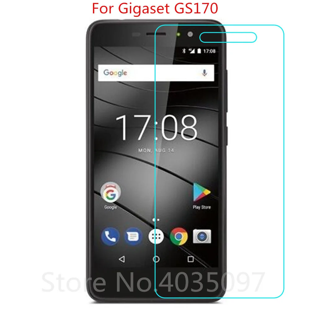 2.5D 9H стекло для Gigaset GS170 защита экрана закаленное защитная пленка против