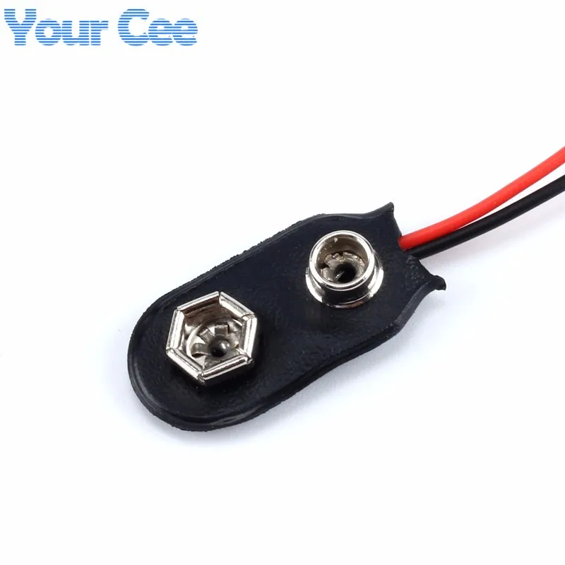  9V DC Battery Power Cable Plug Clip Barrel Jack Connector for Arduino DIY I type (1)
