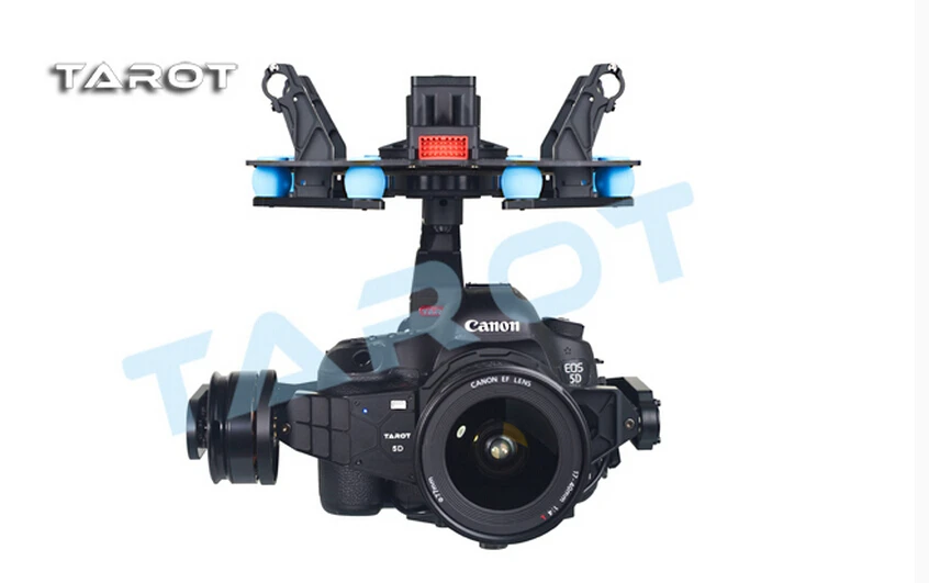 

F14618 Tarot 5D3 3-Axle Stabilization Gimbal TL5D001 Integration Design for Multicopter FPV 5D Mark III DSLR Camera