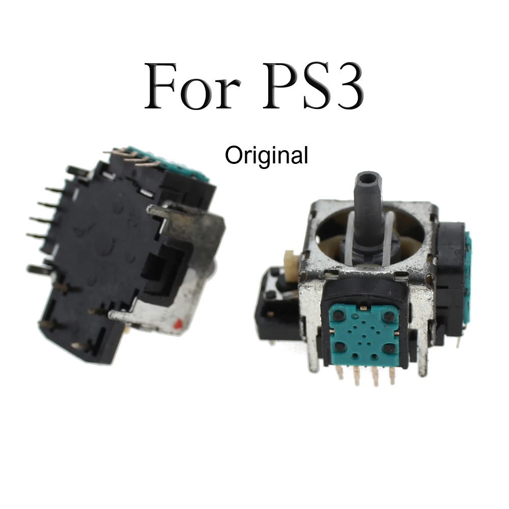 1 шт. для Sony Dualshock 4 PS4 PRO PS2 PS3 тонкий контроллер 3pin 3D Rocker ось джойстика аналоговый