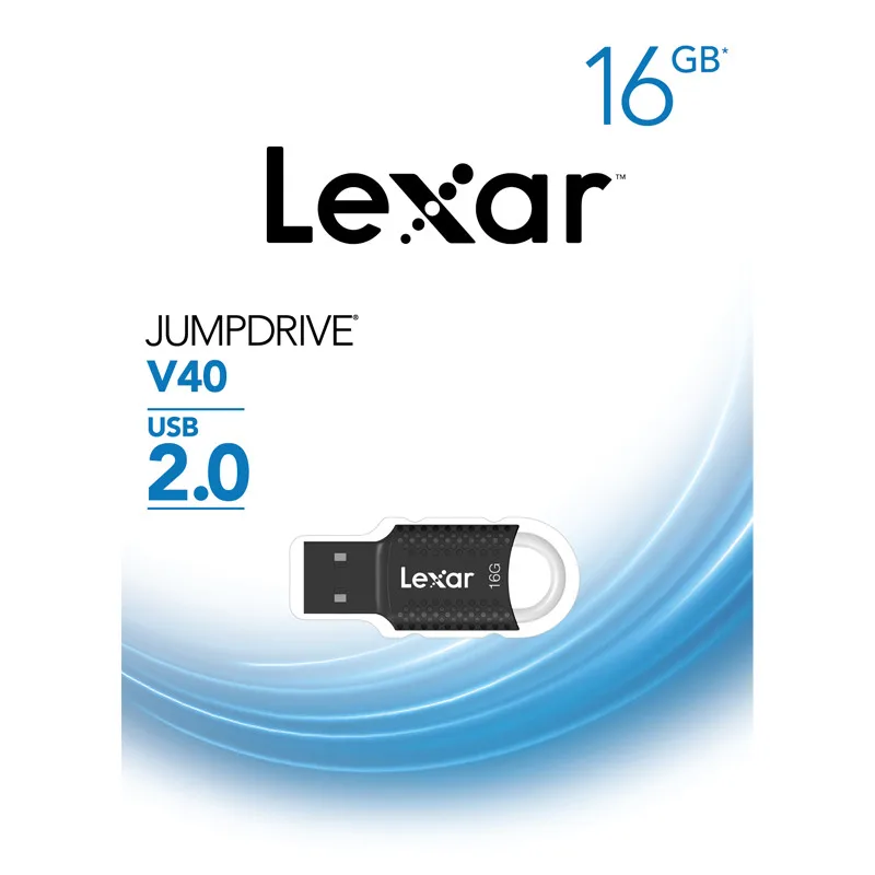 Акция! Lexar 32 Гб 64 Гб USB флеш-накопитель V40 флеш-накопитель USB 2,0 U диск совместим с ПК/Mac системой