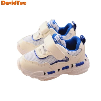 

davidyue 2018 kids baby sneakers girl boy casual flat running sport shoes baby first walkers leather soft breathable sneakers
