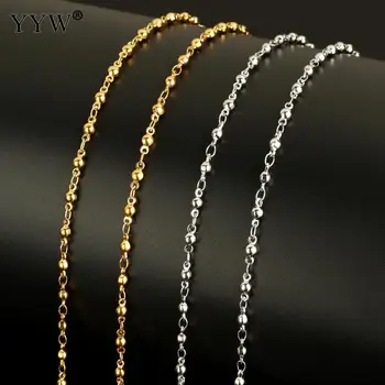 

10m/Spool DIY Necklace Bracelets Jewelry Accessories Stainless Steel Chains DIY Chains Necklace for Pendant Men Women Jewelry