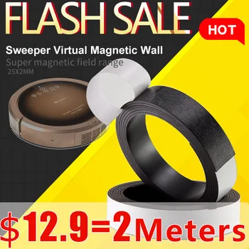 

2meters flexible magnets magnetic strip sweeper robot blocking virtual Protective Invisible wall
