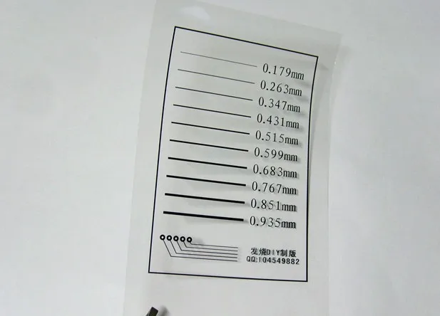 laser printer transparency