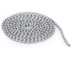 Серебро 39'/1 м мяч из бисера цепи цепочки и ожерелья ювелирный браслет сделай сам игрушка сумка Craft