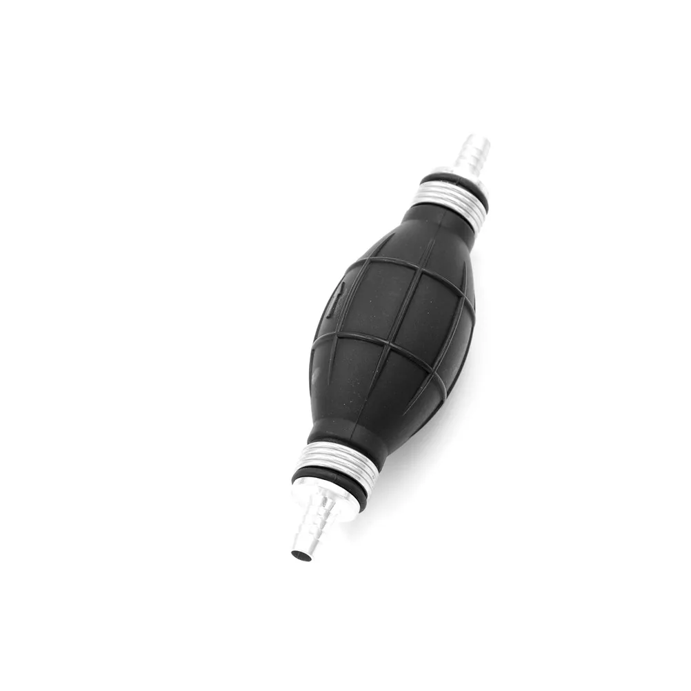 Connects to Any Length of Hose One-Way Only Function Rubber and Aluminum Fuel Line Primer Bulb Hand Gas Petrol Pumps