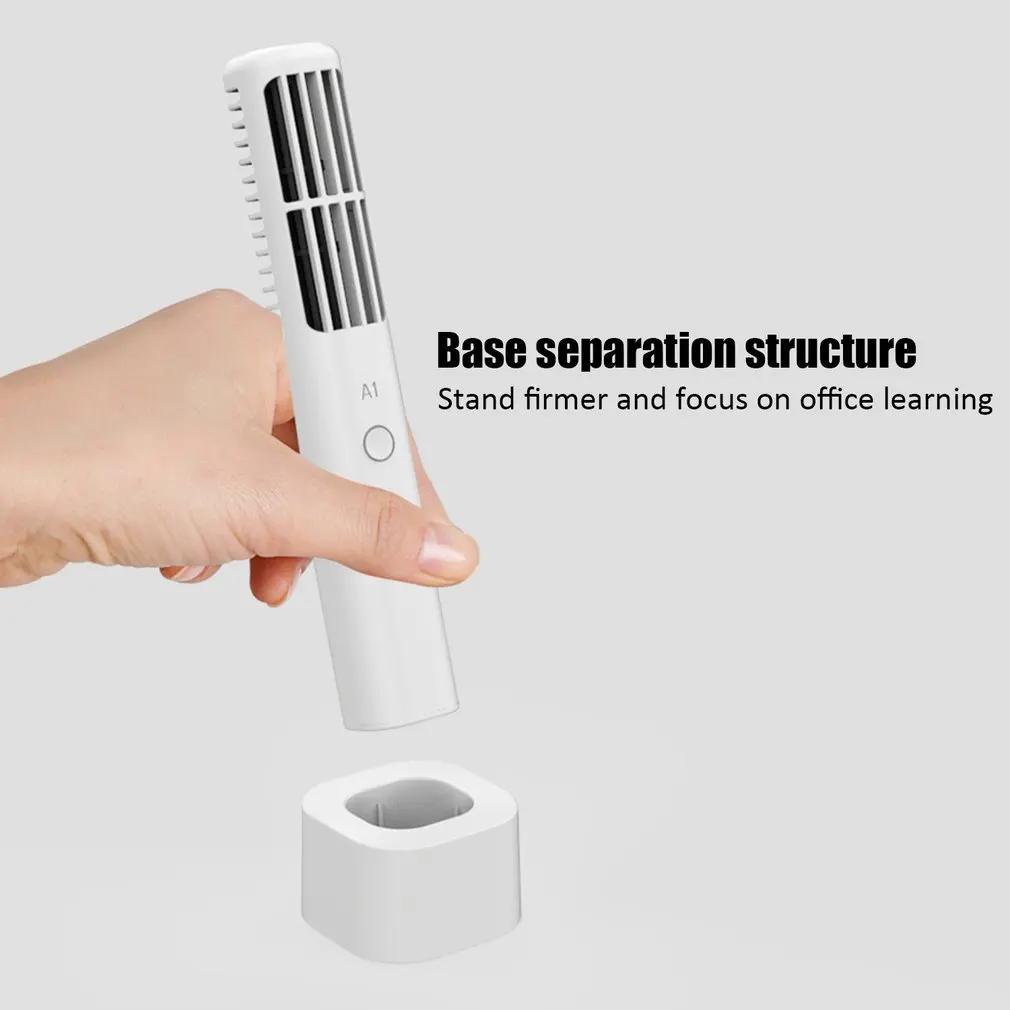 Мини USB вертикальный безлопастный Кондиционер Портативный кулер Настольный бесшумный охлаждающий веер для дома и офиса