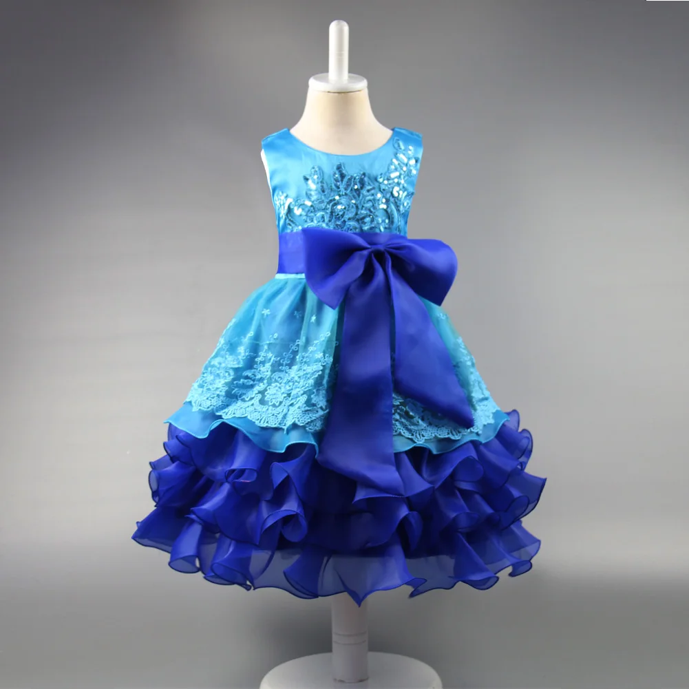 

Summer Tutu Dress For Girls Dresses Kids Clothes Wedding Events Flower Girl Dress Birthday Party Costumes Children Clothing D30