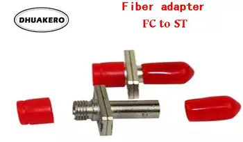 

free shipping AB44B FC to ST 100pcs mode Fiber optic coupler flange connector adapter