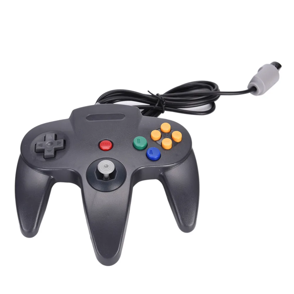 1x игровой джойстик с длинной ручкой для системы Nintendo N64|Геймпады| |