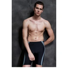 Новая одежда для плавания мужские плавки, профессиональные Шорты для плавания, короткие шорты для плавания для мальчиков, мужские плавки, черные мужские плавки Zwembroek