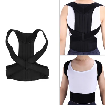 

2018 New Adjustable Adult Corset Back Posture Corrector Therapy Shoulder Lumbar Brace Spine Support Belt Posture Correction